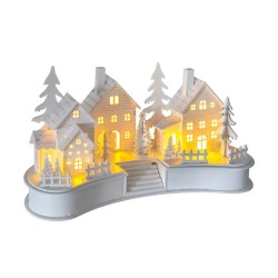 Retlux Коледна украса RXL 407 - Коледно селце, бяло Retlux Коледна украса RXL 407 - Коледно селце, бяло