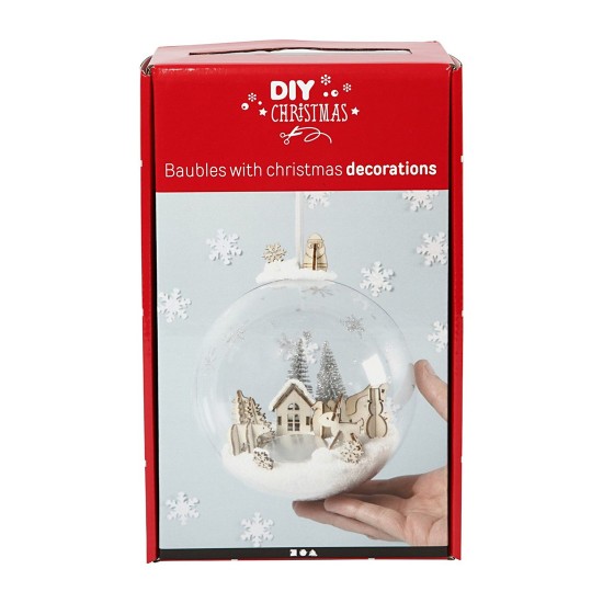 Creativ Company Комплект Направи си сам коледна топка