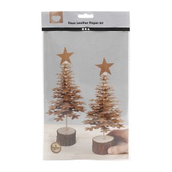 Creativ Company Коледни дръвчета, кожени Creativ Company Коледни дръвчета, кожени