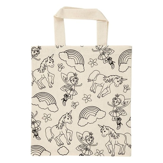 Creativ Company Чанта за оцветяване, с мотив еднорог, 27.5 x 30 cm Creativ Company Чанта за оцветяване, с мотив еднорог, 27.5 x 30 cm