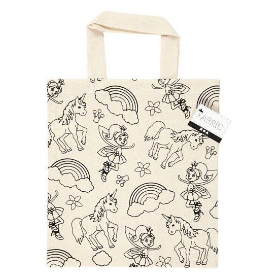 Creativ Company Чанта за оцветяване, с мотив еднорог, 27.5 x 30 cm Creativ Company Чанта за оцветяване, с мотив еднорог, 27.5 x 30 cm