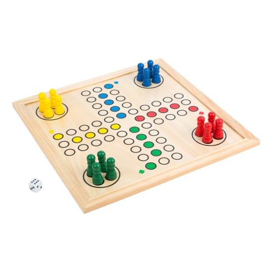 Small Foot Колекция игри 9 в 1, в дървена кутия Small Foot Колекция игри 9 в 1, в дървена кутия