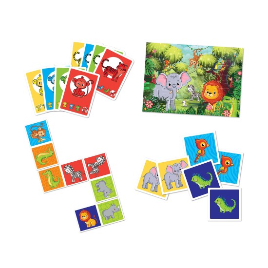 Moxy Игра Джунгла, 4 в 1 Moxy Игра Джунгла, 4 в 1