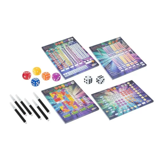 Moxy Игри със зарове, 4 в 1 Moxy Игри със зарове, 4 в 1