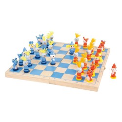 Small Foot Шах Рицари, дървен, 33 х 33 х 2 cm Small Foot Шах Рицари, дървен, 33 х 33 х 2 cm