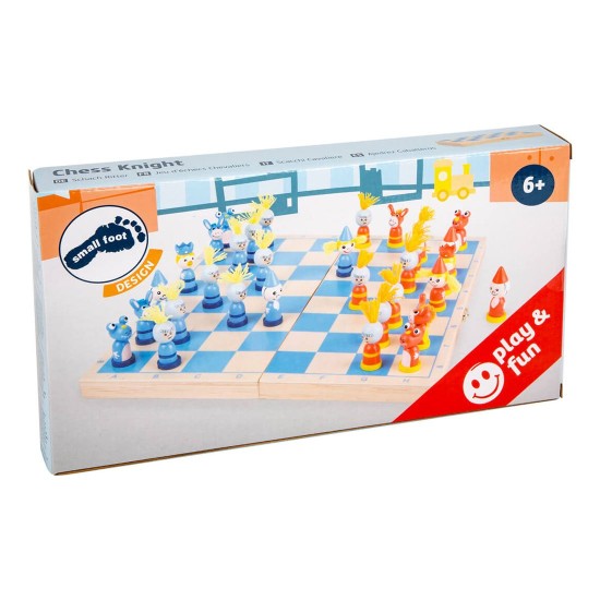Small Foot Шах Рицари, дървен, 33 х 33 х 2 cm Small Foot Шах Рицари, дървен, 33 х 33 х 2 cm