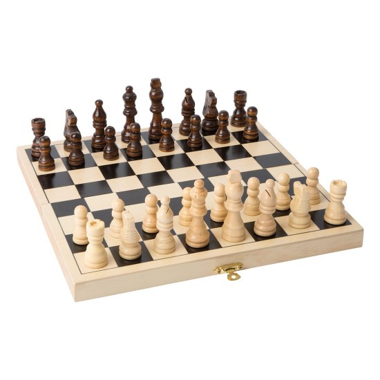 Small Foot Шах, дървен, 26 х 26 х 2 cm Small Foot Шах, дървен, 26 х 26 х 2 cm