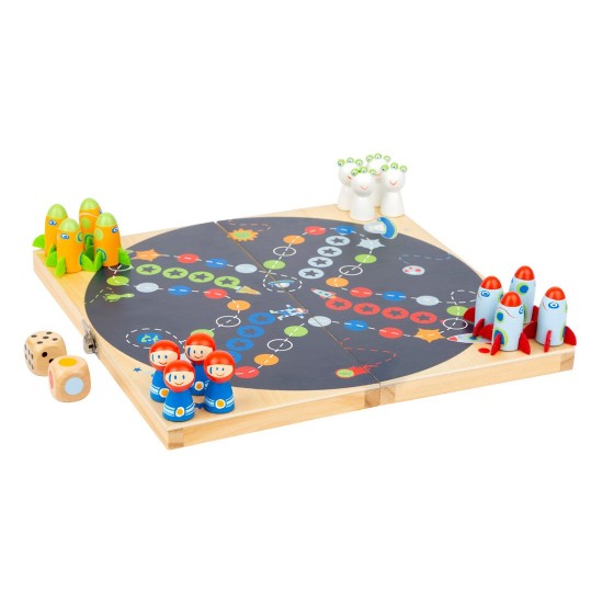 Small Foot Игра Не се сърди, човече - Космос, дървено Small Foot Игра Не се сърди, човече - Космос, дървено