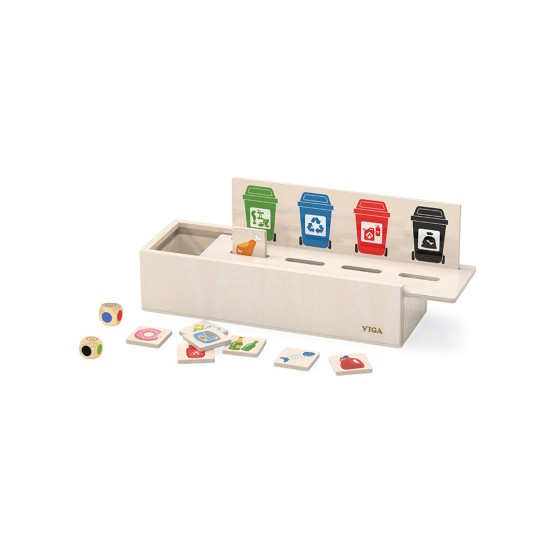 Nowa Szkola Игра за сортиране на отпадъци, дървена Nowa Szkola Игра за сортиране на отпадъци, дървена