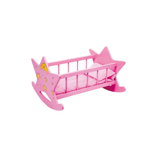 Small Foot Люлка за кукли, розова Small Foot Люлка за кукли, розова