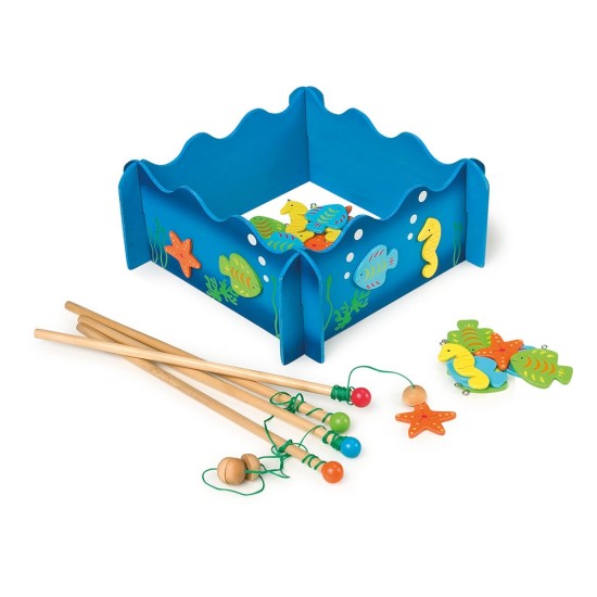Small Foot Игра Млад рибар, дървена, 24 части Small Foot Игра Млад рибар, дървена, 24 части