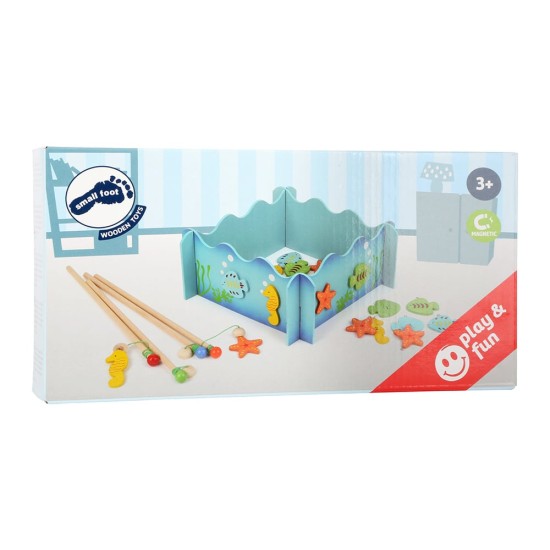 Small Foot Игра Млад рибар, дървена, 24 части Small Foot Игра Млад рибар, дървена, 24 части