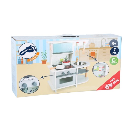 Small Foot Кухня за игра, дървена, 45 х 22 х 42 cm Small Foot Кухня за игра, дървена, 45 х 22 х 42 cm