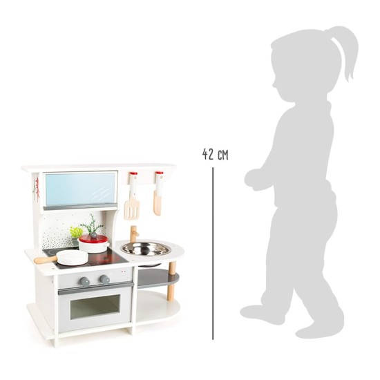 Small Foot Кухня за игра, дървена, 45 х 22 х 42 cm Small Foot Кухня за игра, дървена, 45 х 22 х 42 cm