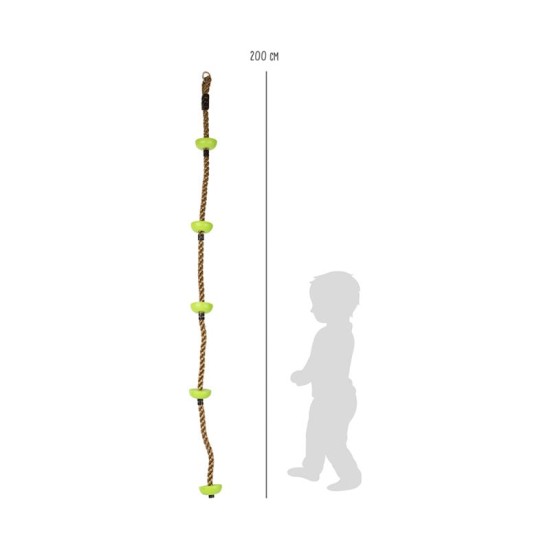 Small Foot Въже за катерене, детско, 200 cm Small Foot Въже за катерене, детско, 200 cm