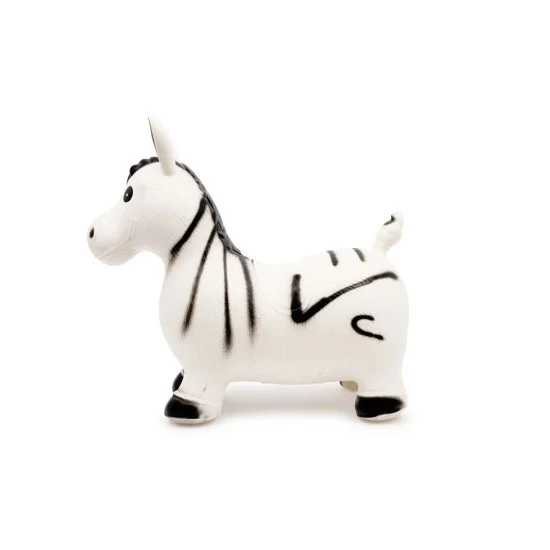 Small Foot Зебра, скачаща, гумена, 57 х 27 х 50 cm Small Foot Зебра, скачаща, гумена, 57 х 27 х 50 cm