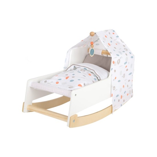 Small Foot Люлка за кукли, дървена, 54 х 28 х 28 cm Small Foot Люлка за кукли, дървена, 54 х 28 х 28 cm