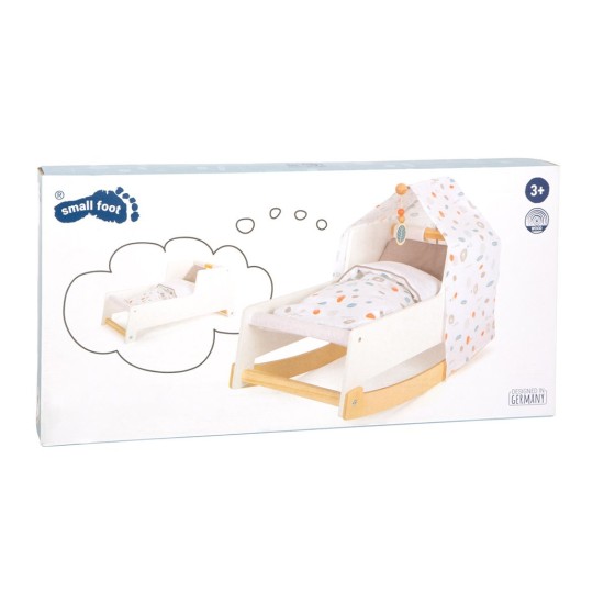 Small Foot Люлка за кукли, дървена, 54 х 28 х 28 cm Small Foot Люлка за кукли, дървена, 54 х 28 х 28 cm