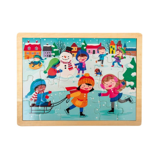 Nowa Szkola Пъзел Зима, 24 части Nowa Szkola Пъзел Зима, 24 части