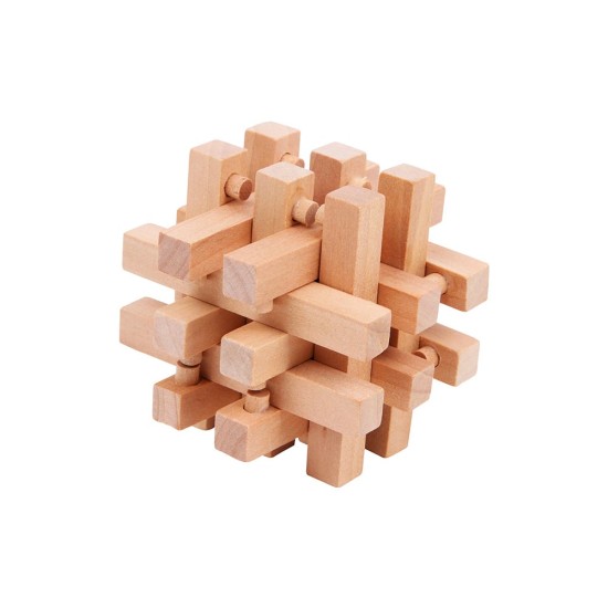 Small Foot Комплект пъзели Енигма, дървени, 4 броя Small Foot Комплект пъзели Енигма, дървени, 4 броя