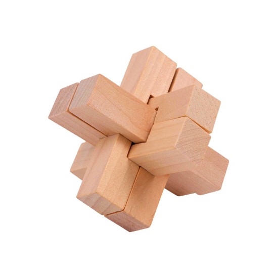 Small Foot Комплект пъзели Енигма, дървени, 4 броя Small Foot Комплект пъзели Енигма, дървени, 4 броя