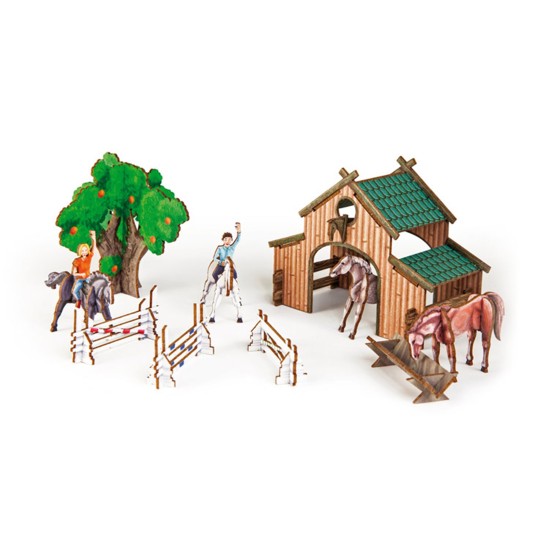 Gespaensterwald 3D пъзел Коне Gespaensterwald 3D пъзел Коне