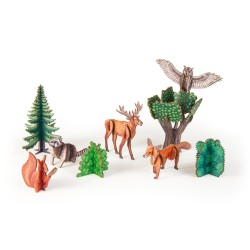 Gespaensterwald 3D пъзел Горски животни Gespaensterwald 3D пъзел Горски животни