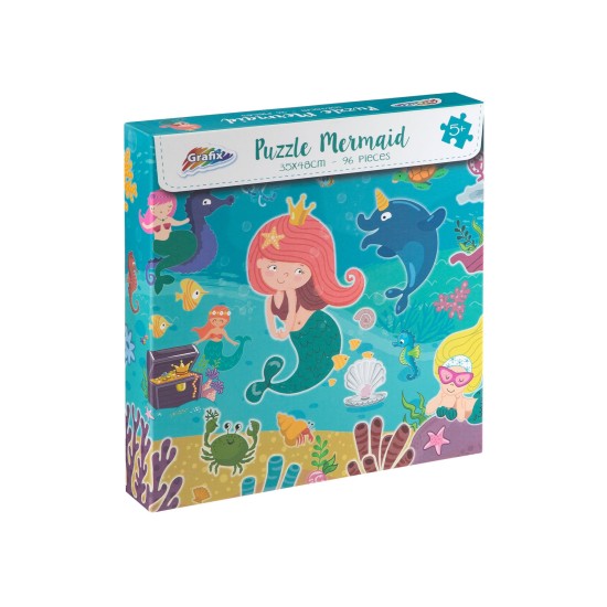 Moxy Пъзел Русалка, 35 х 48 cm, 96 части Moxy Пъзел Русалка, 35 х 48 cm, 96 части