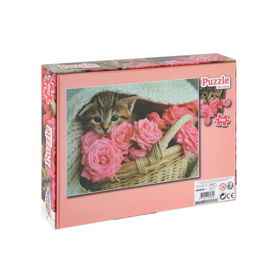 Moxy Пъзел Котка, 50 х 70 cm, 500 части Moxy Пъзел Котка, 50 х 70 cm, 500 части