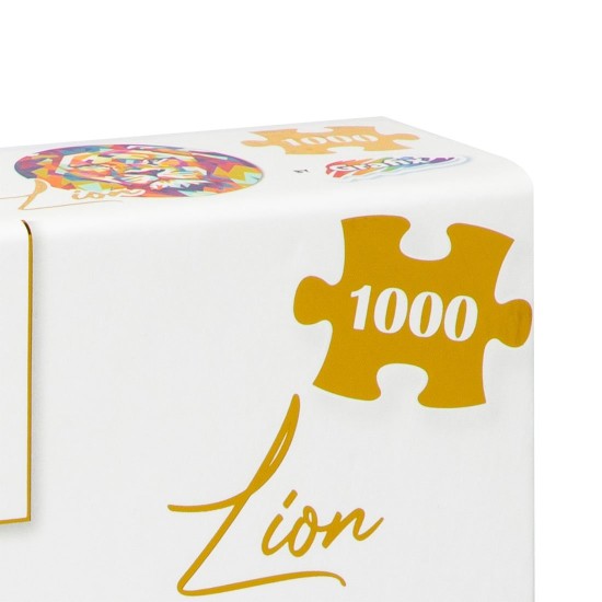 Moxy Пъзел Лъв, кръгъл, 1000 части Moxy Пъзел Лъв, кръгъл, 1000 части