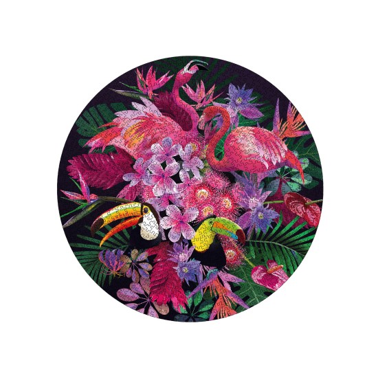 Moxy Пъзел Tropical, кръгъл, 1000 части Moxy Пъзел Tropical, кръгъл, 1000 части