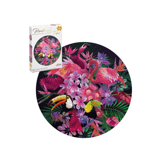 Moxy Пъзел Tropical, кръгъл, 1000 части Moxy Пъзел Tropical, кръгъл, 1000 части