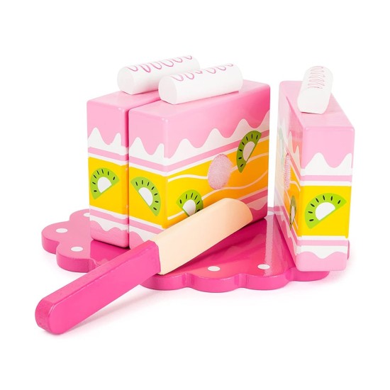 Small Foot Торта, за рязане, дървена, 5 части Small Foot Торта, за рязане, дървена, 5 части