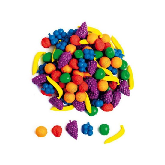 Nowa Szkola Плодове за сортиране и броене, 108 броя Nowa Szkola Плодове за сортиране и броене, 108 броя