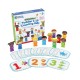 Learning Resources Комплект с карти и фигурки на деца, с числата от 1 до 10, за броене Learning Resources Комплект с карти и фигурки на деца, с числата от 1 до 10, за броене