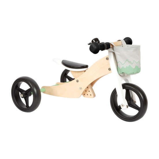 Small Foot Велосипед-триколка, 4 в 1, дървен, 64 х 42 х 37 cm Small Foot Велосипед-триколка, 4 в 1, дървен, 64 х 42 х 37 cm