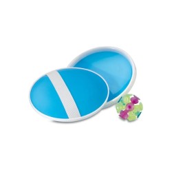 More Than Gifts Комплект за игра Catch & Play, с 2 пада и топче, син