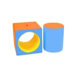 Nowa Szkola Комплект меки модули, 11 елемента, 250 x 250 x 150 cm Nowa Szkola Комплект меки модули, 11 елемента, 250 x 250 x 150 cm