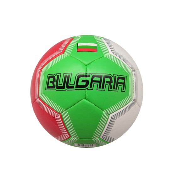 Футболна топка №5, с надпис България Футболна топка №5, с надпис България