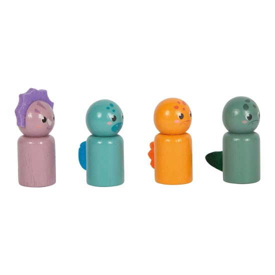 Small Foot Не се сърди, човече Динозаври, дървено Small Foot Не се сърди, човече Динозаври, дървено