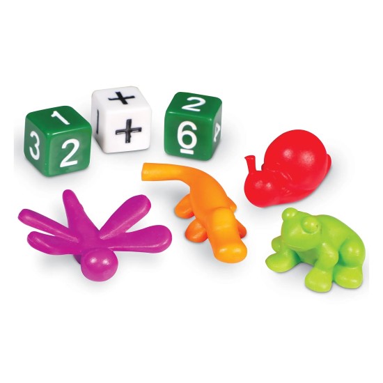 Learning Resources Игра за събиране и изваждане - математическо блато Learning Resources Игра за събиране и изваждане - математическо блато