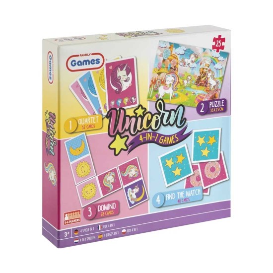 Moxy Игра Еднорог, 4 в 1 Moxy Игра Еднорог, 4 в 1