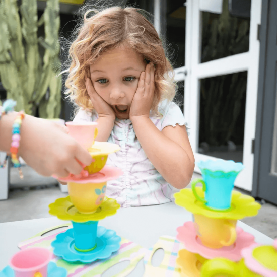 Learning Resources Игра състезание за подреждане на чаши и чинийки