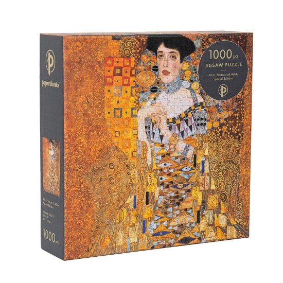 Paperblanks Пъзел Klimt Portrait of Adele, 1000 части Paperblanks Пъзел Klimt Portrait of Adele, 1000 части