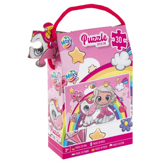 Moxy Пъзел Принцеса, 30 части, 29 х 18 cm Moxy Пъзел Принцеса, 30 части, 29 х 18 cm