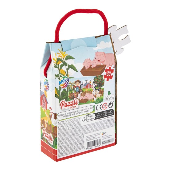 Moxy Пъзел Ферма, 30 части, 29 х 18 cm Moxy Пъзел Ферма, 30 части, 29 х 18 cm