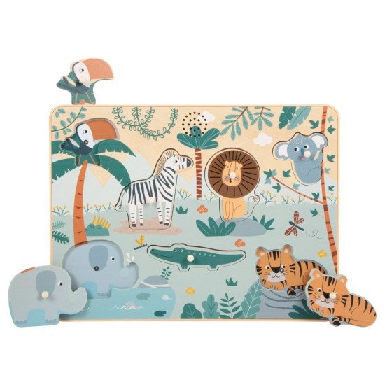 Small Foot Пъзел Сафари, музикален Small Foot Пъзел Сафари, музикален