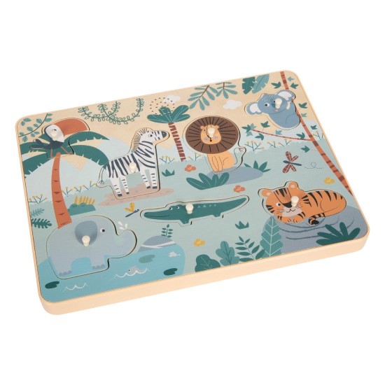 Small Foot Пъзел Сафари, музикален Small Foot Пъзел Сафари, музикален