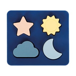 Small Foot Пъзел с форми за вгнездяване, силиконов