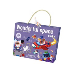 Foska Пъзел Космос, 60 части, 60 х 44 cm Foska Пъзел Космос, 60 части, 60 х 44 cm